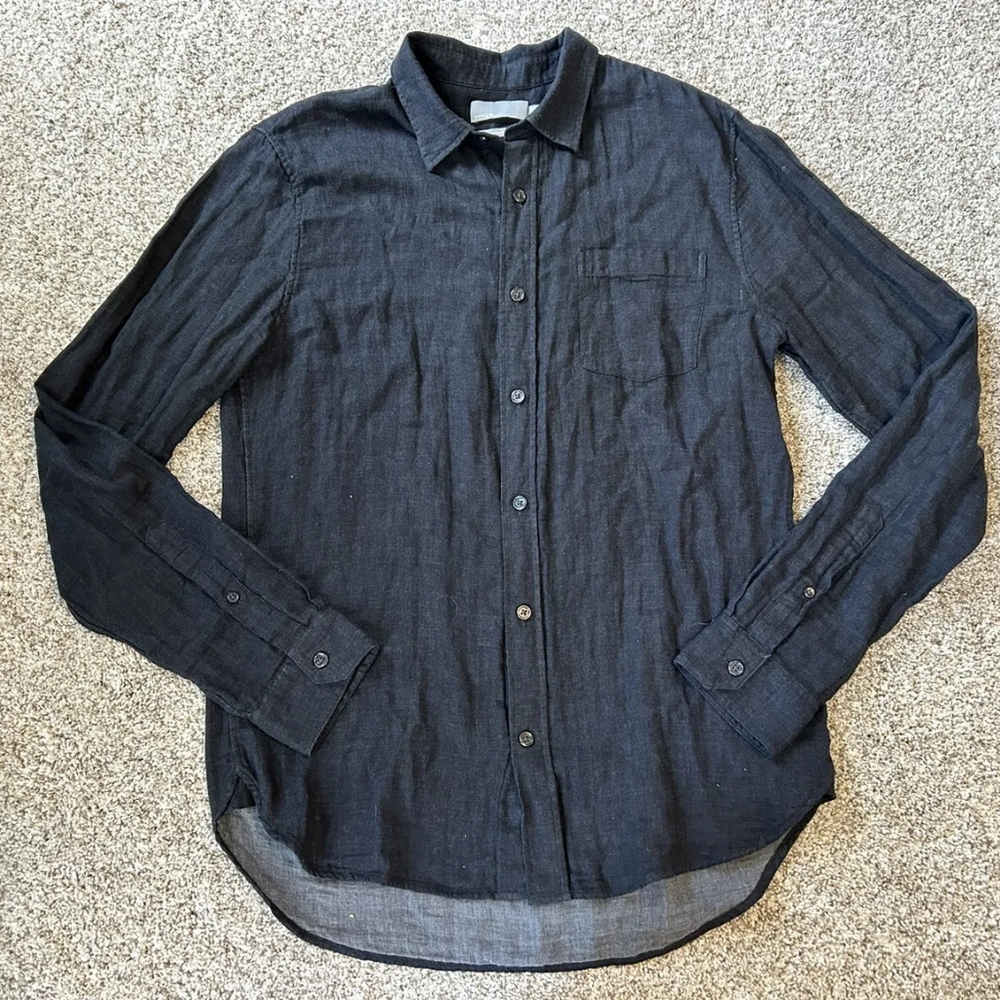 Vince button down